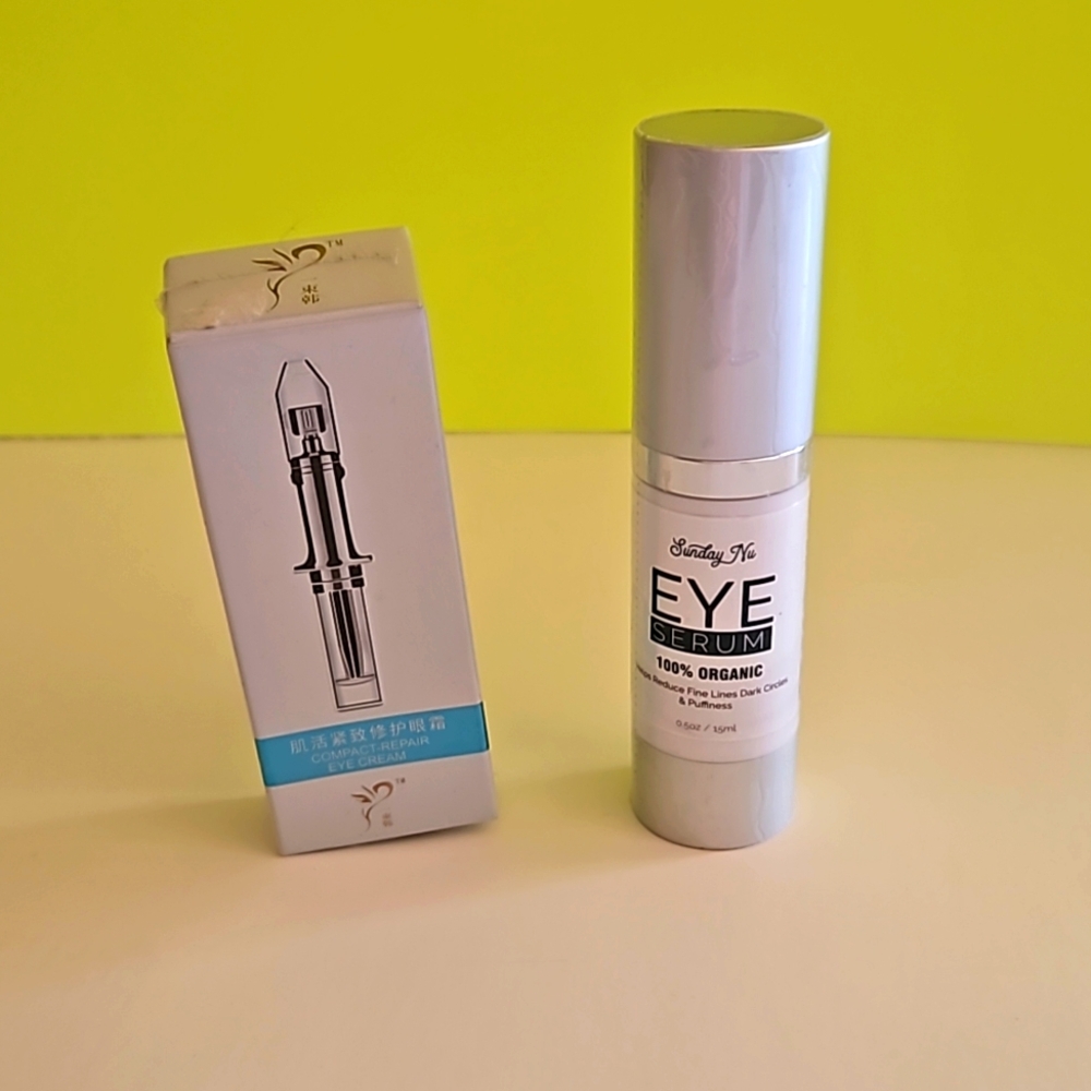 NWT Sunday Nu eye serum & Japanese eye cream